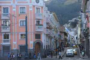 Old town of Quito