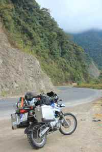 On the road to Mindo into the cloud forest
