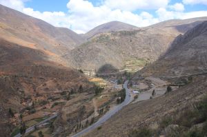 The high Andes near Tarma